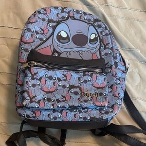 Bioworld Blue and Black Stitch Backpack